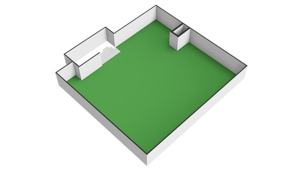 Floorplan - Nobelstraat 59B01, 3039 SH Rotterdam